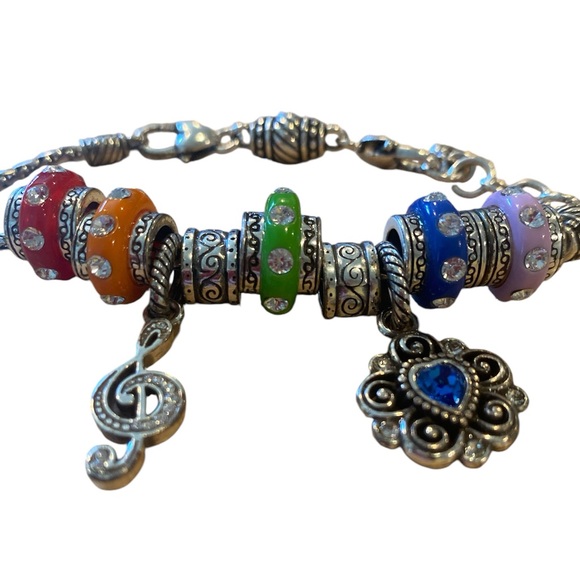 Brighton Rainbow Charm Bracelet EUC - Picture 2 of 2